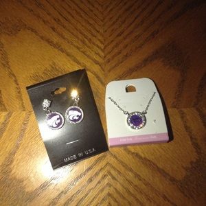 K-State earnings and necklace